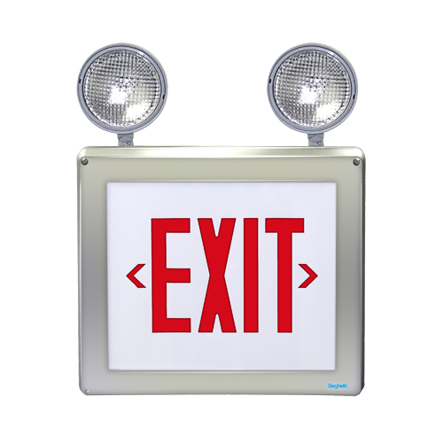 Hazardous Location Exit Sign and Emergency Lights