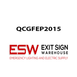 QCGFEP2015 Eaton 2 Pole Ground Fault 15 Amperage Circuit Breaker