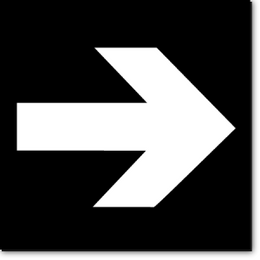 ARROW Sign - Right or Left