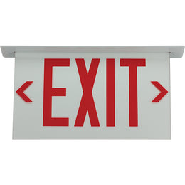 Recessed Chicago Style Exit Sign 