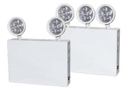 LED New York Steel Housing Emergency Light 2 or 3 Lamps