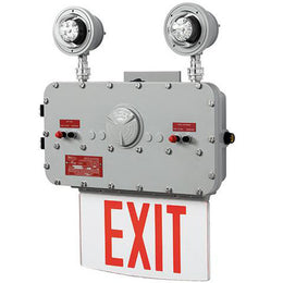 Class 1 Div 1  Explosion Proof Exit Sign With Lights