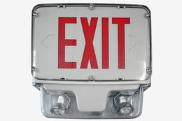 Class 1 Division 2 Exit Sign with lights - hazardous  enviroment 