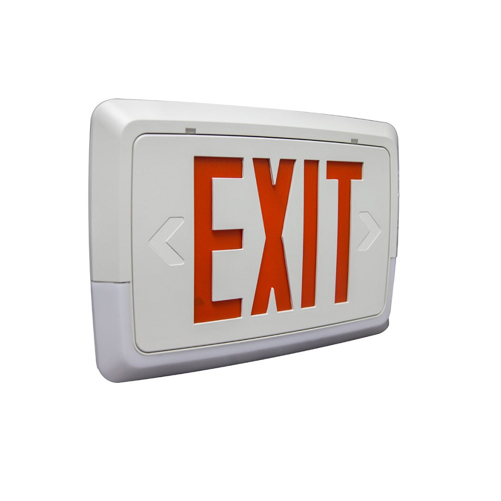 Low Level Exit Sign With LED Emergency Light Strip Battery - UL
