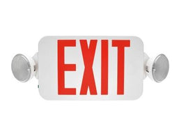 Exit Thermoplastic Red Letters White Remote Head Capable (EX-RWRC) Maxlite 103369