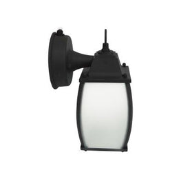 Outdoor Fixture 12W LED LSD Ranch Lantern 2700K Black Finishes 80 CRI Etched Glass (ML4LS12SRLBK827) Maxlite 96974