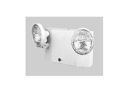 New York Compliant LED Low Profile Surface Mounted Emergency Lights - Steel Housing - Round lamps