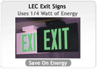 Lec Exit Signs