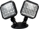 Black Remote Emergency Lamps Heads Multi Volt