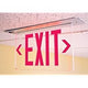 Recessed Exit Signs