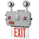 Class 1 Div 1 Explosion Proof Exit Sign with Lights - industrial Grade 