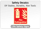 Fire Safety Decals