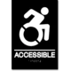 ADA Speedy Wheel Chair Sign