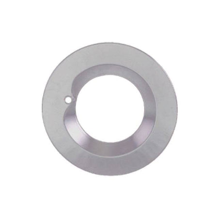 8  INCH BRUSHED NICKLE  INTERCHANGEABLE TRIM FOR EM COMMERCIAL DOWNLIGHTS