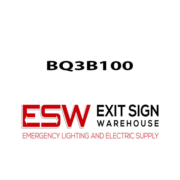 BQ3B100Siemens3Pole100AmperageCircuitBreaker