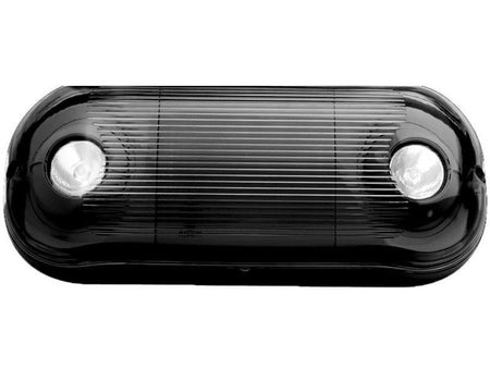 Black outdoor weather proof emergency Light 