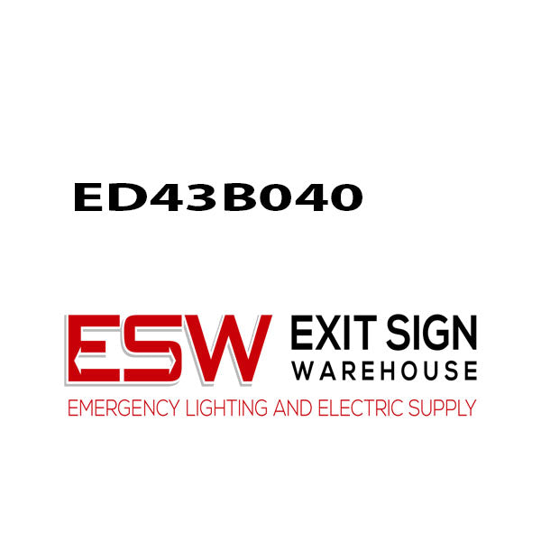 ED43B040Siemens3Pole40AmperageCircuitBreaker