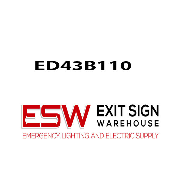 ED43B110 Siemens 3 Pole 110 Amperage Circuit Breaker