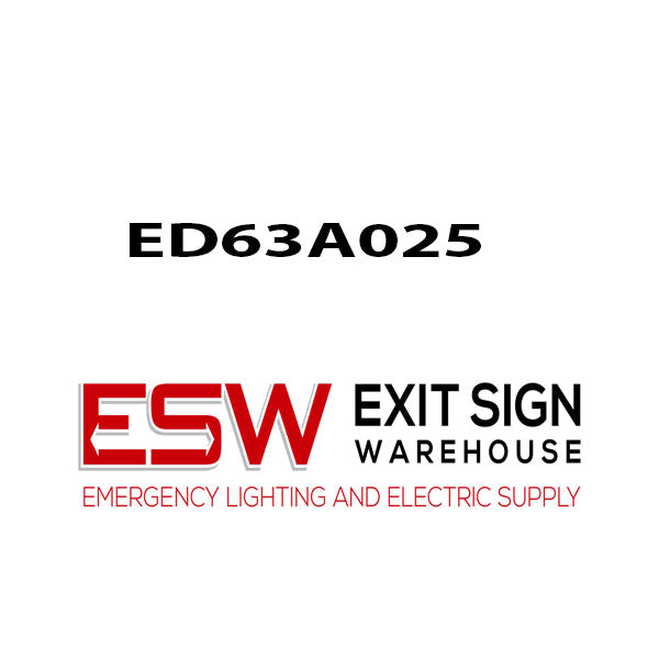 ED63A025 Siemens 3 Pole 25 Amperage Circuit Breaker