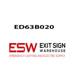 ED63B020 Siemens 3 Pole 20 Amperage Circuit Breaker