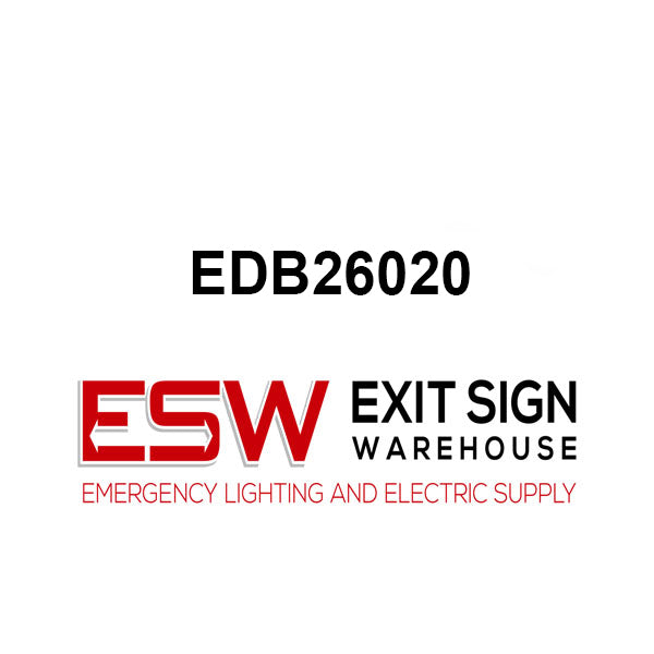 EDB26020 - Square D - 20Amperage Molded Case Circuit Breaker