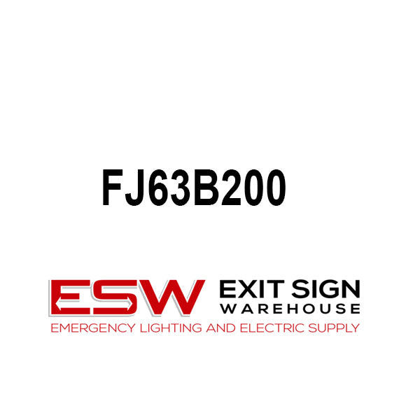 FJ63B200Siemens3Pole200AmperageCircuitBreakerReconditioned
