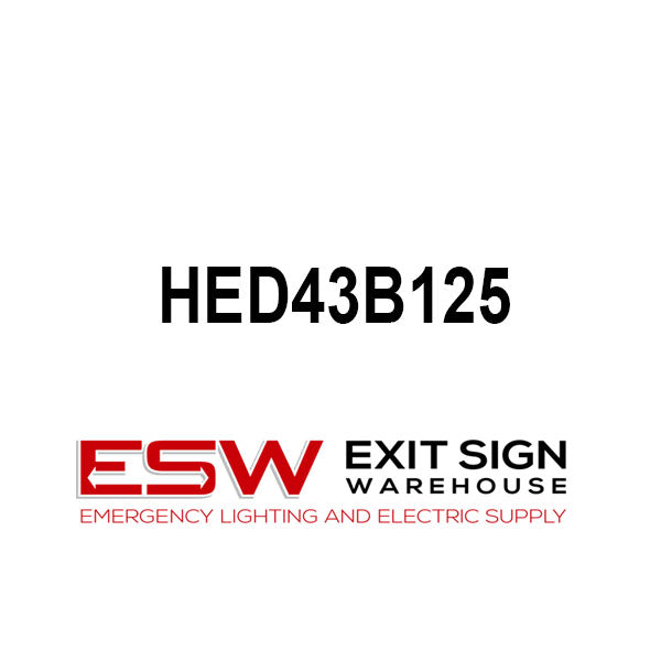 HED43B125Siemens3Pole125AmperageCircuitBreaker