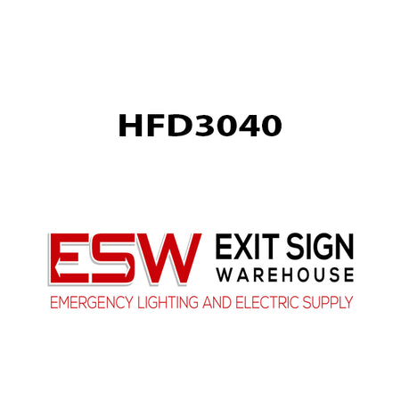 HFD3040 Eaton 3 Pole 40 Amperage Circuit Breaker