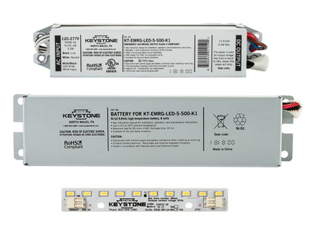 Keystone LED Emergency Driver Kit 500 Lumens 