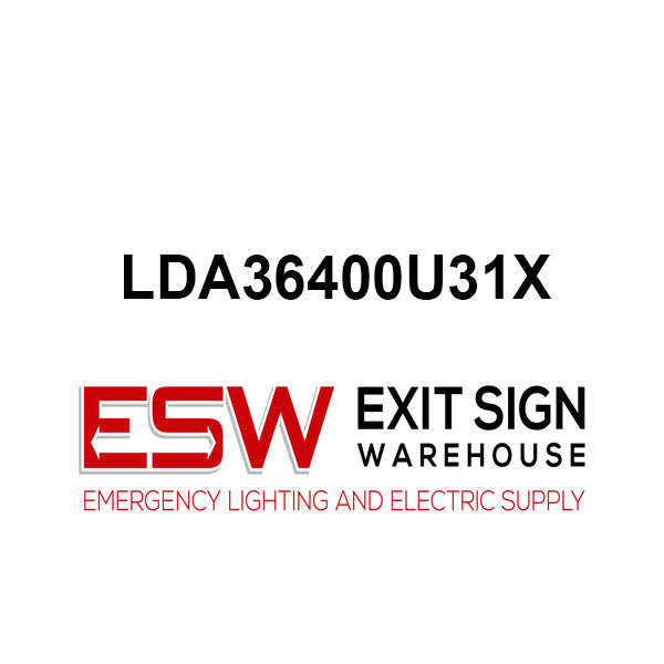 LDA36400U31X -  400Amperage Square D - Molded Case Circuit Breaker