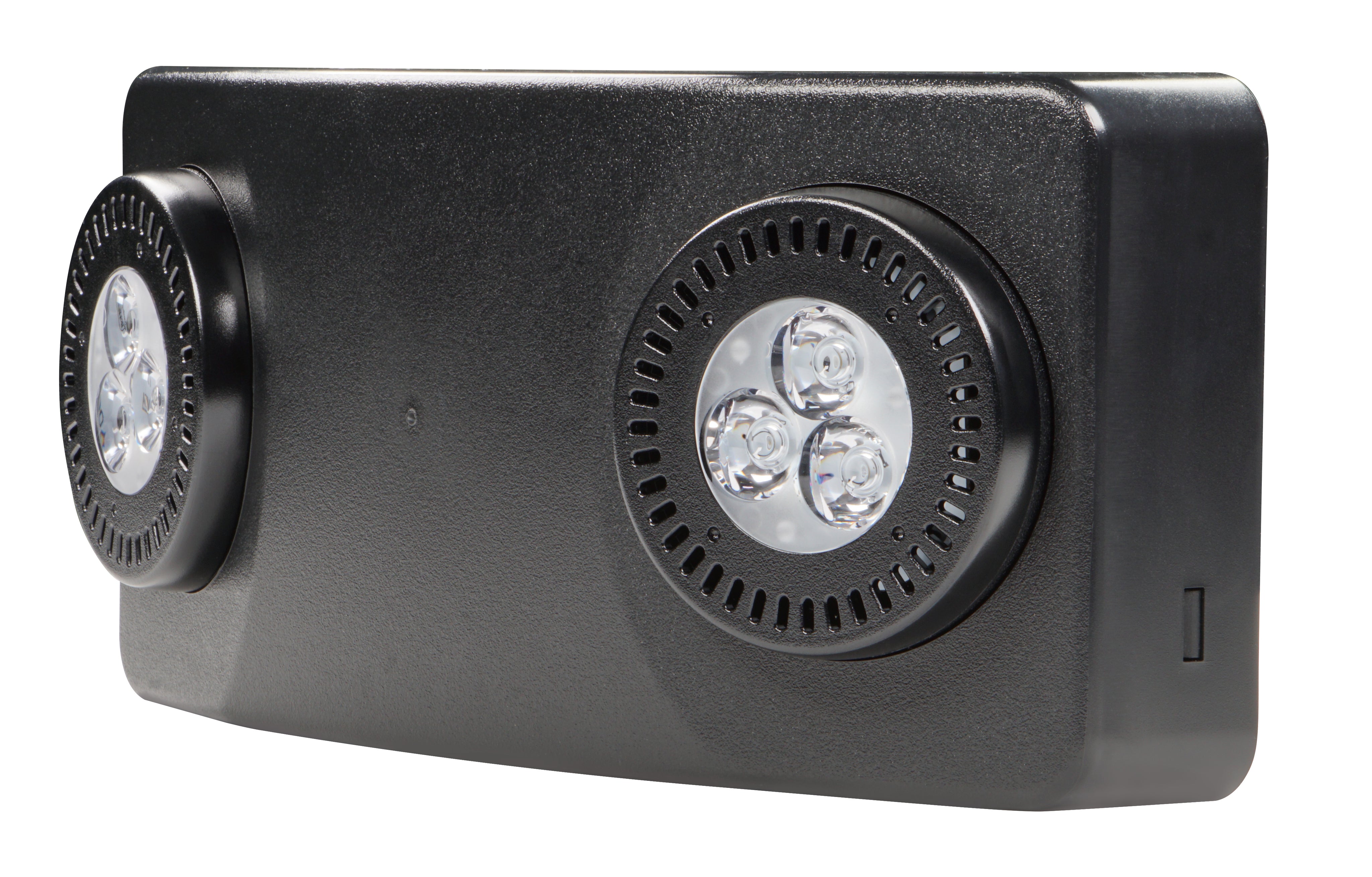 Black LED high wattage emergency light 