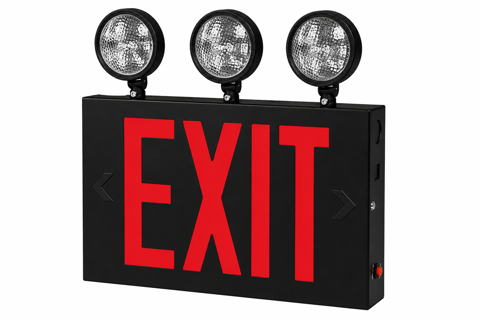NYC Complaint Exit Sign with emergency flood lights 
