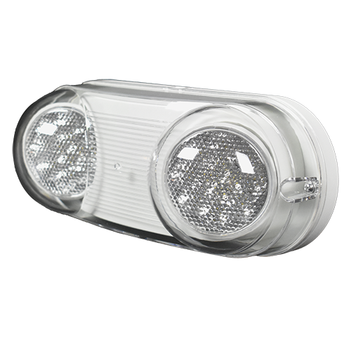 Wet Location Ultra Bright LED Emergency Light -Low Profile - 5yr Warranty - UL Listed