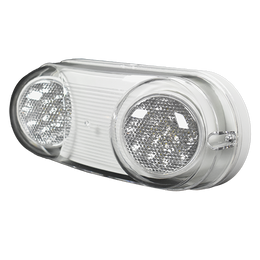 Wet Location Ultra Bright LED Emergency Light -Low Profile - 5yr Warranty - UL Listed