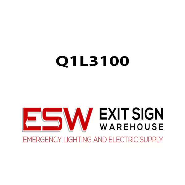 Q1L3100 Square D 3 Pole 100 Amperage Circuit Breaker