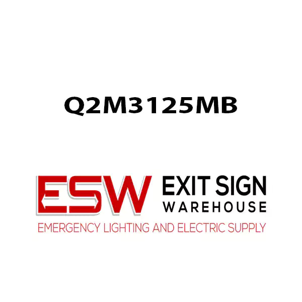 Q2M3125MB - Square D 125 Amperage Circuit Breaker Reconditioned