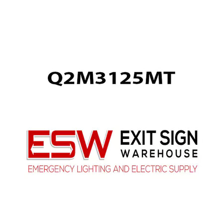 Q2M3125MT - Square D Bolt-On 125 Amperage Circuit Breaker Reconditioned