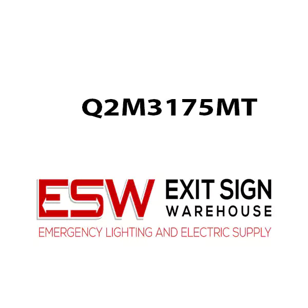 Q2M3175MT Square D 3 Pole 175 Amperage Circuit Breaker Reconditioned