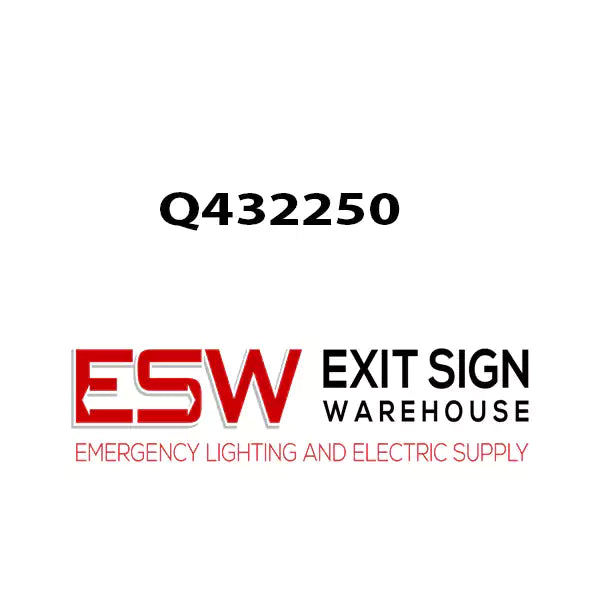 Q432250 - Square D 250 Amperage Circuit Breaker Reconditioned