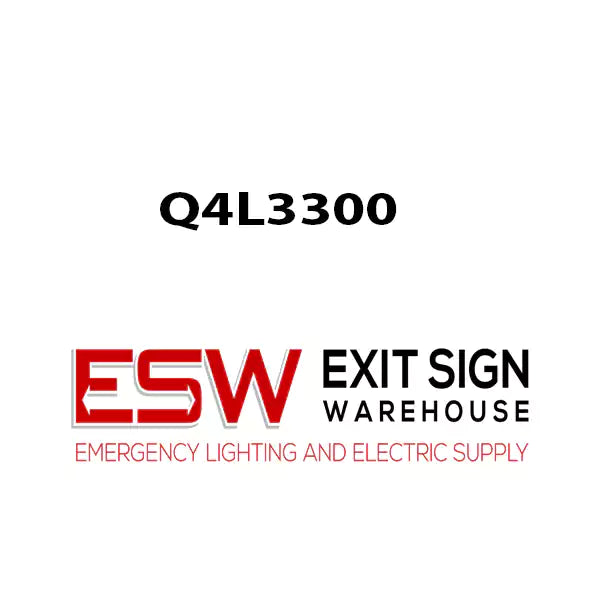 Q4L3300 - Square D Molded Case 300 Amperage Circuit Breaker