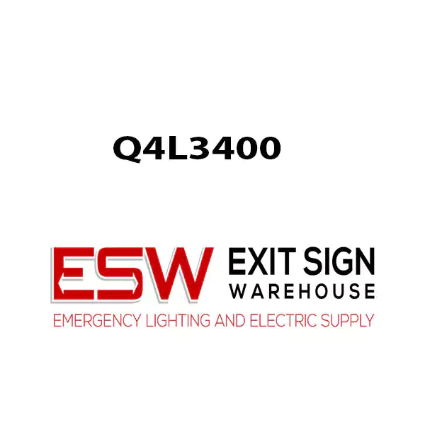 Q4L3400 - Square D Molded Case 400 Amperage Circuit Breaker Reconditioned