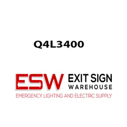 Q4L3400 - Square D Molded Case 400 Amperage Circuit Breaker Reconditioned