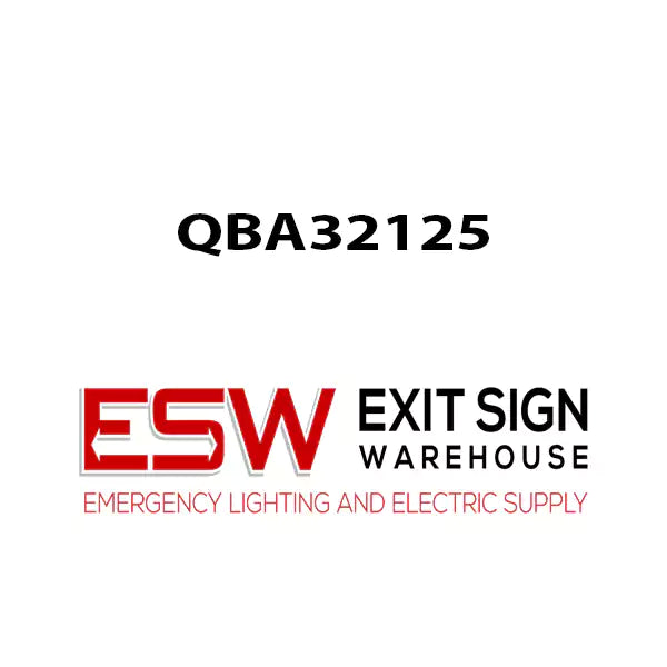 QBA32125 - Square D Molded Case 125 Amperage Circuit Breaker