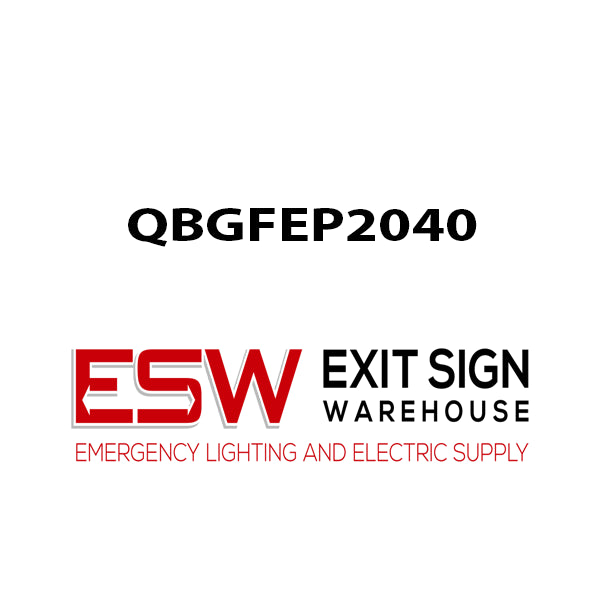 QBGFEP2040 Eaton 2 Pole Ground Fault 40 Amperage Circuit Breaker