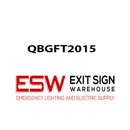 QBGFT2015 Eaton 2 Pole GFCI 15 Amperage Circuit Breaker