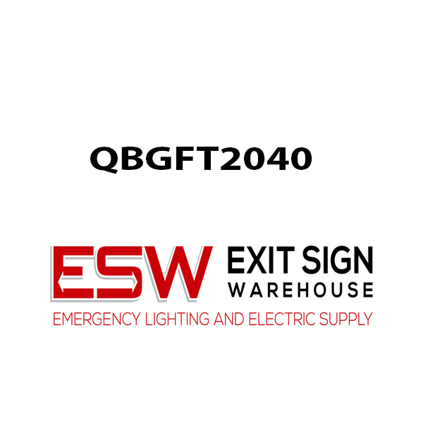 QBGFT2040 Eaton 2 Pole GFCI 40 Amperage Circuit Breaker