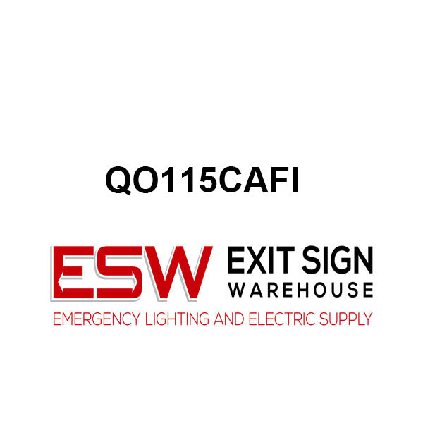 QO115CAFI – SQUARE D 15 AMPRAGE 1 POLE ARC FAULT (AFCI) CIRCUIT BREAKER