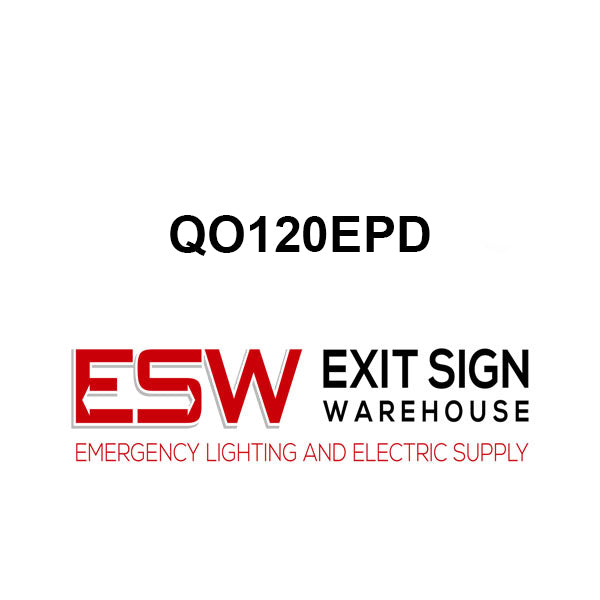 QO120EPD - Square D - 20 Amperage GFEP Circuit Breaker