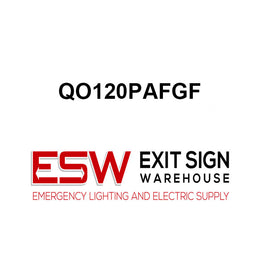 QO120PAFGF - Square D - 20 Amperage Dual Function Circuit Breaker