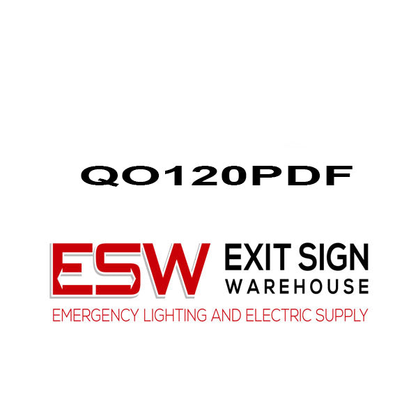 QO120PDF - Square D -20Amperage  Dual Function Circuit Breaker